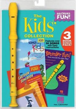 Paperback The Kids' Collection: Recorder Fun! 3-Book Bonus Pack Book