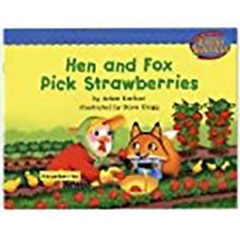 Paperback Houghton Mifflin Early Success: Hen & Fox Pick Strawberries Book