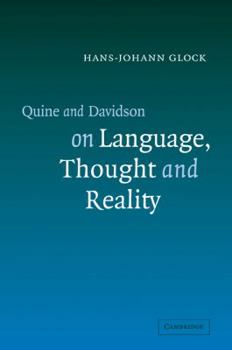 Paperback Quine and Davidson on Language, Thought and Reality Book