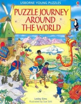 Paperback Puzzle Journey Around the World Book