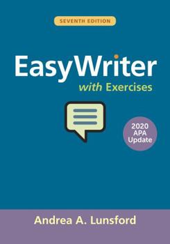 Spiral-bound Easywriter with Exercises, 2020 APA Update Book