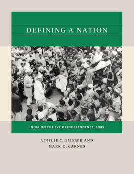 Paperback Defining a Nation: India on the Eve of Independence, 1945 Book