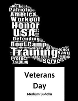 Paperback Navy Veterans Day: 100 Easy Puzzles In Large Print Veterans Day [Large Print] Book