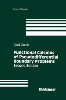 Paperback Functional Calculus of Pseudodifferential Boundary Problems Book