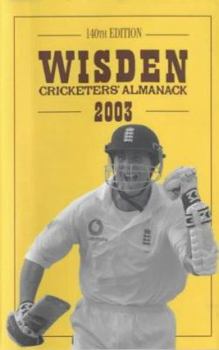 Hardcover 2003 Wisden Cricketers Almanack 104th Edition Book