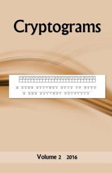 Paperback Cryptograms: Volume 2 2016 Book