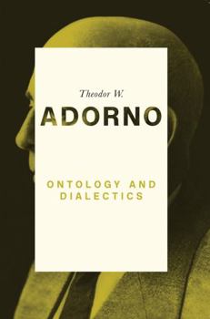 Paperback Ontology and Dialectics: 1960-61 Book