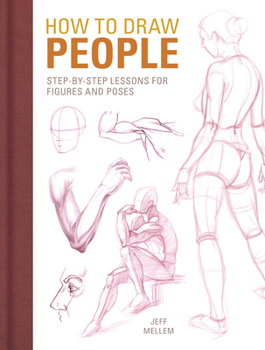 Paperback How to Draw People: Step-By-Step Lessons for Figures and Poses Book