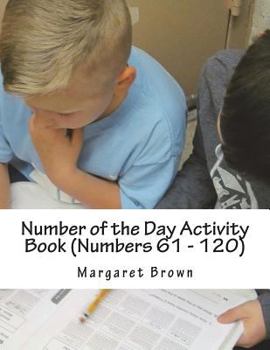 Paperback Number of the Day Activity Book (Numbers 61 ? 120) Book