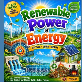 The Renewable Power of Energy: for kids 8 to 11 years old, solar, wind, hydropower, Biomass, geothermal, tidal, wave energy