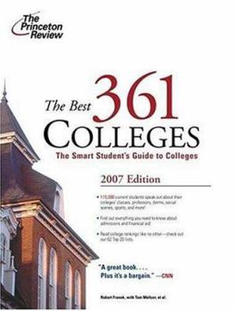 Paperback The Best 361 Colleges Book