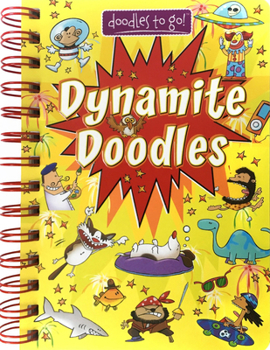 Spiral-bound Doodles to Go!: Dynamite Doodles Book