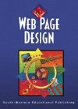 Paperback Web Page Design: 10-Hour Series, Text/CD Book