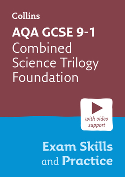 Paperback Collins GCSE Science 9-1 -- Aqa GCSE 9-1 Combined Science Trilogy Foundation Exam: Interleaved Command Word Practice Book