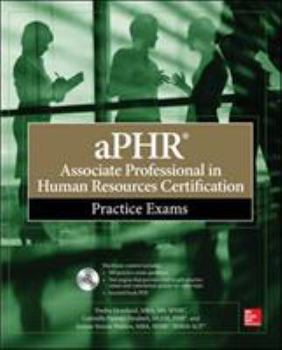 Hardcover Aphr Associate Professional in Human Resources Certification Practice Exams Book