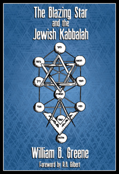 Paperback Blazing Star and the Jewish Kabbalah Book