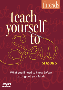 DVD Teach Yourself to Sew - Season 5 Book