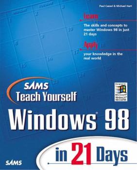 Paperback Teach Yourself Windows 98 in 21 Days Book