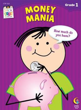Paperback Money Mania, Grade 1 Book