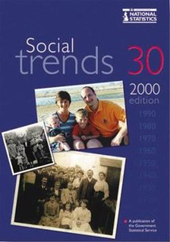 Paperback Social Trends 30: 2000 Edition Book