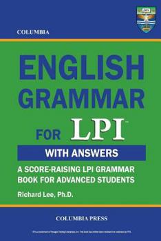 Paperback Columbia English Grammar for LPI Book