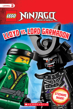 Paperback Lloyd vs. Lord Garmadon Book
