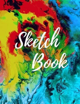 Paperback Sketch Book: Large Notebook for Doodling, Drawing, Sketching or Scribbling: 110 Pages, 8.5 X 11 Blank Drawing Pad Book