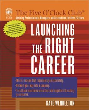 Paperback Launching the Right Career Book