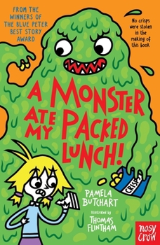Paperback A Monster Ate My Packed Lunch (Baby Aliens, 11) Book