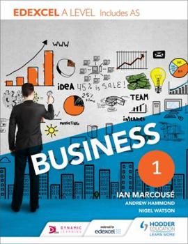 Paperback Edexcel Business a Level Year 1 Book