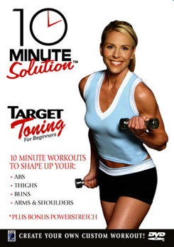 DVD Ten Minute Solution: Target Toning for Beginners Book