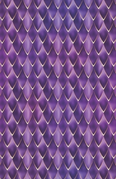 Dot Grid Journal Notebook: Purple Dragonscale | Bullet Planner Book | Dotted Grid | 5.5 X 8.5" 120 Pg | DIY Weekly Spread | Organizer | Habit Tracker| Gift