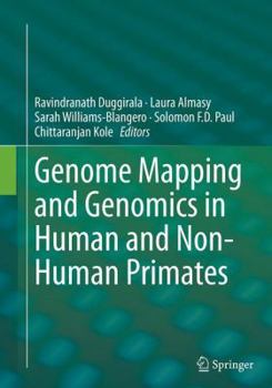 Paperback Genome Mapping and Genomics in Human and Non-Human Primates Book