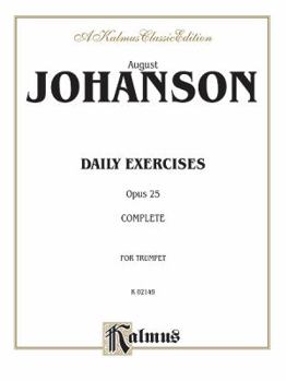 Paperback Daily Exercises, Op. 25: Complete Book