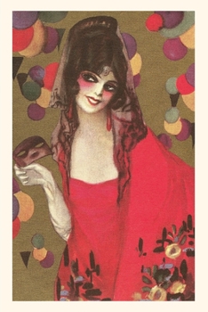 Paperback Vintage Journal Spanish Lady with Mantilla Book