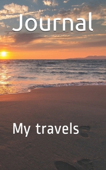Paperback Journal: My travels Book
