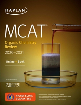 Paperback MCAT Organic Chemistry Review 2020-2021: Online + Book