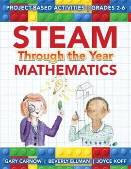 Paperback STEAM Through the Year - Mathematics Book