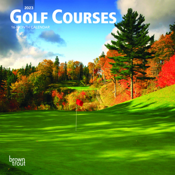 Calendar Golf Courses 2023 Mini 7x7 Book