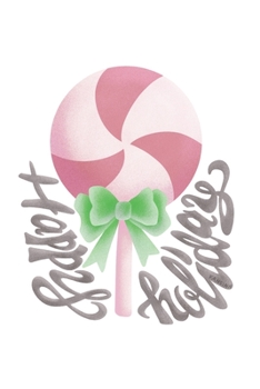 Paperback Christmas Candy Notebook: Graph Paper Journal 6x9 - 120 Pages Book