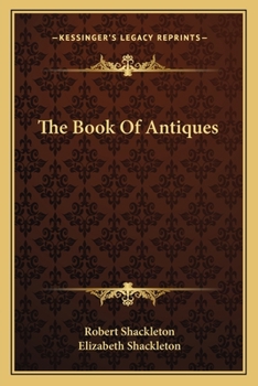 Paperback The Book Of Antiques Book