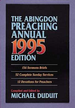 Hardcover Abingdon Preaching Annual 1995 Edition Book