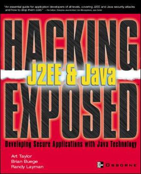 Paperback Hacking Exposed J2ee & Java: Developing Secure Web Applications with Java Technology Book