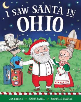 Hardcover I Saw Santa in Ohio Book