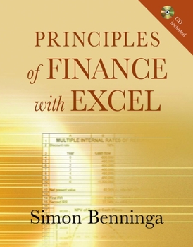 Hardcover Principles of Finance with Excel [With CDROM] Book
