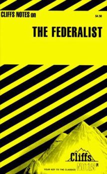 Paperback Cliffsnotes the Federalist Book