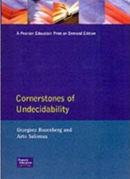 Paperback Cornerstones of Undecidability Book