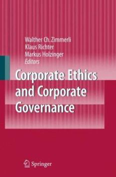 Hardcover Corporate Ethics and Corporate Governance Book