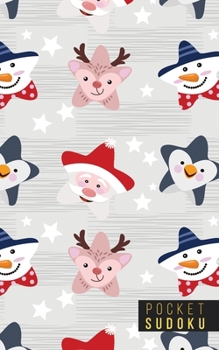 Pocket Sudoku: 158 Sudoku Puzzles | Pocket Sudoku Puzzle Books | Large Print Sudoku Puzzle Books For Adults | Sudoku For Seniors | Sudoku Puzzle Books Easy to Normal | Fun Gift | Penguins