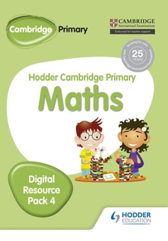 CD-ROM Hodder Cambridge Primary Maths Digital Resource Pack 4 Book